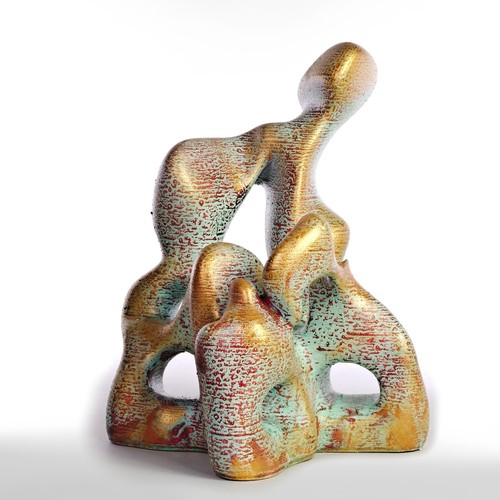 Scultura plastica donna - plastica,