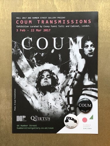 Coum transmissions 2017 - transmissions,