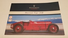 MASERATI Tipo 26B Sports Car Collection No 1 LUDVIGSEN Book Brochure