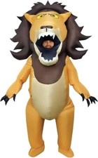 Costume gonfiabile leone bocca