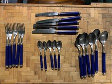 Posate Eme Inox Blu 18/10  X 5 Perlato Vintage