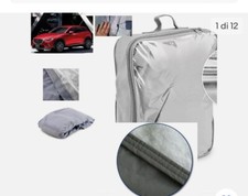 TELO COPRIAUTO TELATO FELPATO PER MAZDA CX 3 CX-3 IMPERMEABILE ANTIGRANDINE