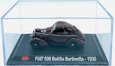 EBOND Fiat 508 Balilla Berlinetta - Mille Miglia - 1936 - Die cast - 1:43 - 0172