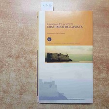 LUCIANO DE CRESCENZO Cosi' parlo' Bellavista CORRIERE DELLA SERA 2003