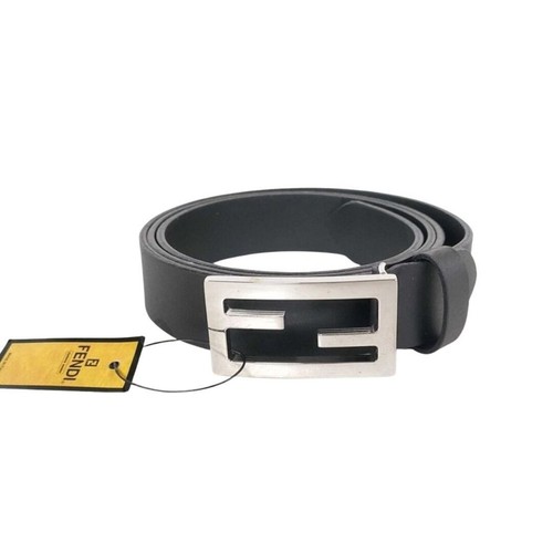 Cintura fendi pelle nera da - cintura, in