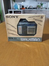 Sony Walkman WM-33  cassette vintage made in Japan, Si Avvia Cambiare Cinghia 