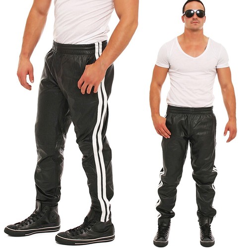 Pantaloni vera pelle - ,