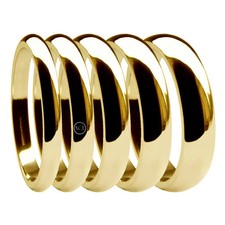 18ct oro giallo matrimonio - 18ct, d