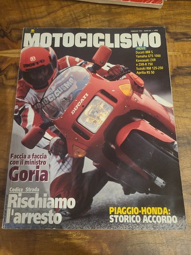 Rivista motociclismo febbraio - motociclismo,