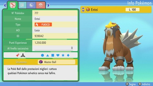 Entei shiny 6iv - entei,