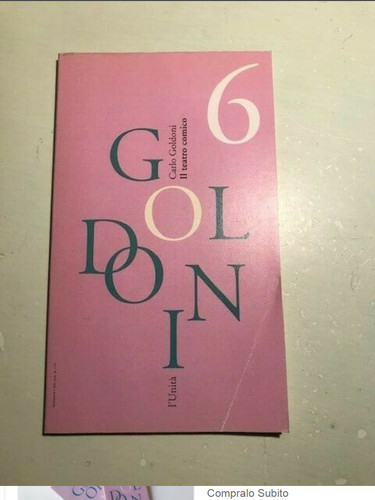 Carlo goldoni teatro - goldoni, 6