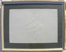 Enrico DELLA TORRE (Pizzighettone 1931-Teglio 2022) NELL'ARIA 1990 grafite 25x35