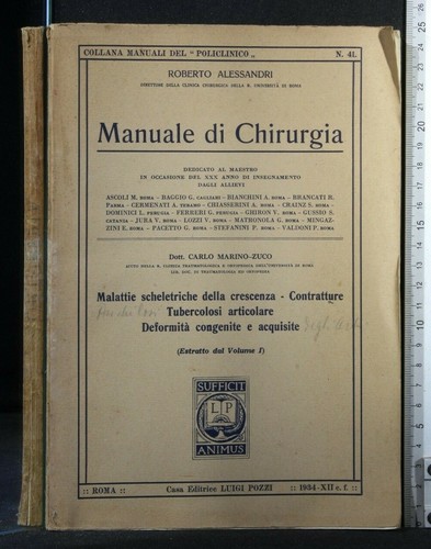 Manuale chirurgia malattie - chirurgia.,