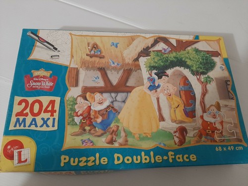 Puzzle double face biancaneve - face,