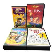 Lotto 4 VHS Disney Classici