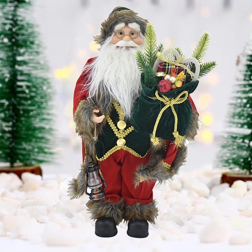 Statuina babbo natale addobbo - statuina,