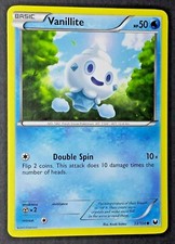VANILLITE  33/108 Comune in Inglese  POKEMON N&B Esploratori delle Tenebre
