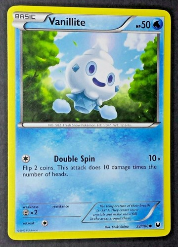 Vanillite 108 comune - 33/108,