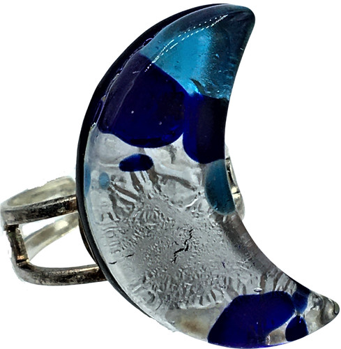 Anello vetro murano - in,