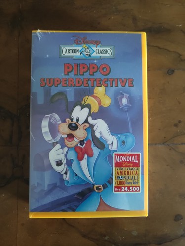 Pippo superdetective vhs - pippo,