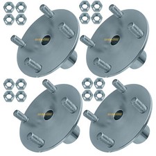 (4) Mozzo 4" x 4" asse vivo da