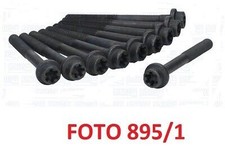 HBS247 111.590 SERIE BULLONI TESTATA FIAT 500 PUNTO ABARTH ALFA ROMEO GIULIETTA