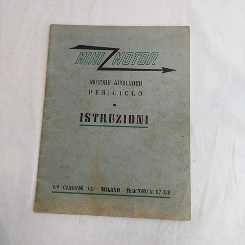 Mini motor libretto istruzioni - libretto,