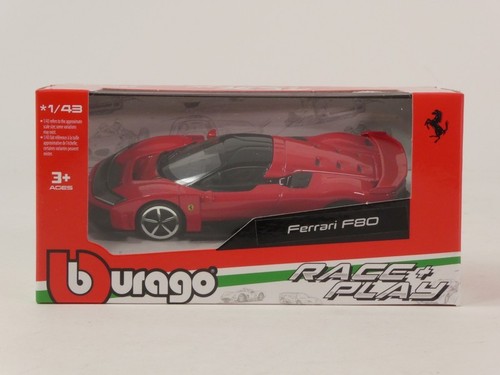 Burago bburago ferrari f80 red - ferrari,