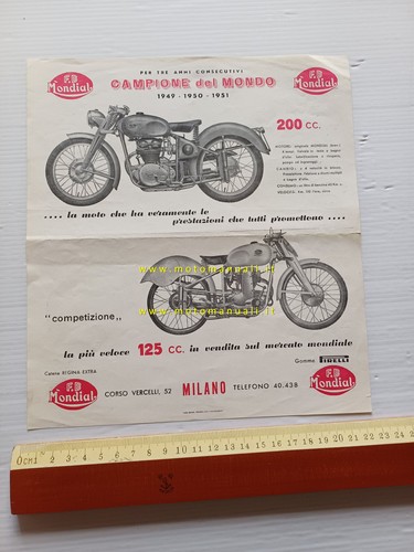 Mondial 125 competizione 200 - 125,