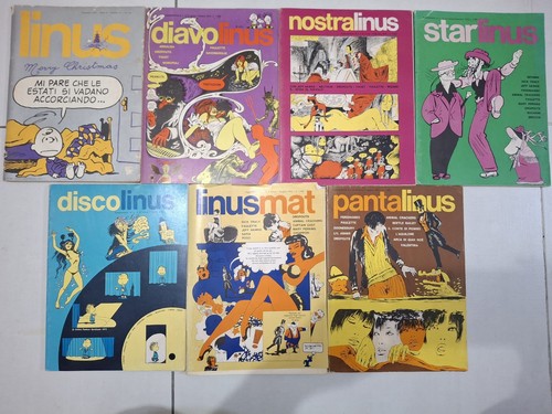 Lotto fumetti linus del - 7,