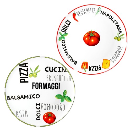 Set piatti pizza - piatti,