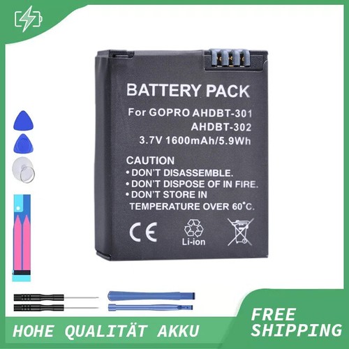 Batteria per gopro hero - batteria, hd
