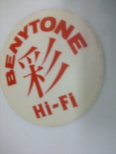 Benytone vintage sticker - benytone,