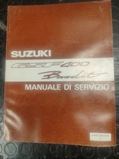 Manuale Officina Suzuki Gsf 400 Bandit 1992/93