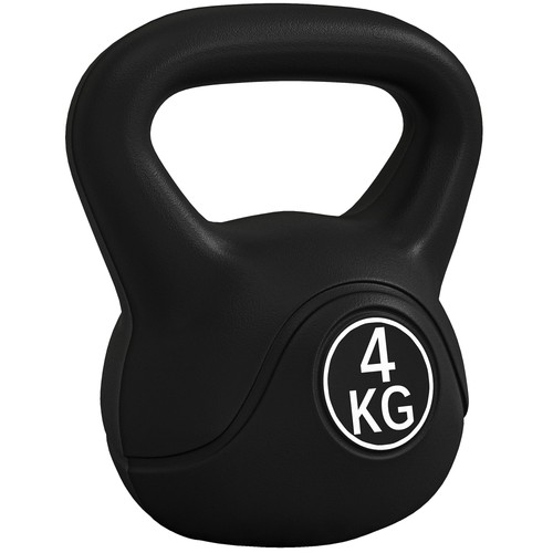 Kettlebell 4kg plastica e - kettlebell, in