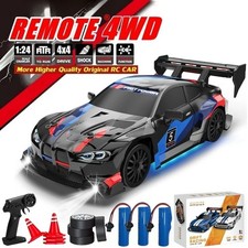 Telecomando 2,4G RC Drift Car 1:24 4WD 30KMH veicolo da corsa ad alta velocità