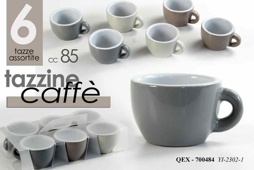 Set tazzine caffè - 6, espresso