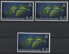 Falkland Isl 1982: Mappe - 3x
