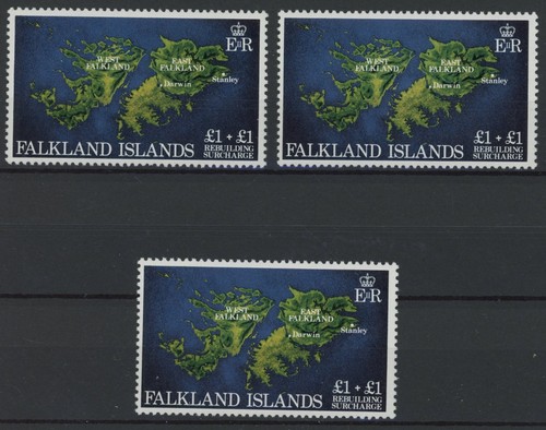 Falkland isl 1982 mappe 3x - mappe,