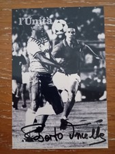 ROBERTO TRICELLA AUTOGRAFO ORIGINALE STUPENDA FOTO 10x15cm SIGNED JUVENTUS 