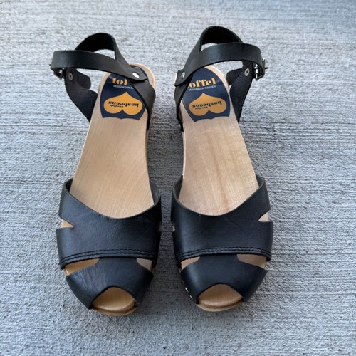Sandali con zoccoli legno - in,
