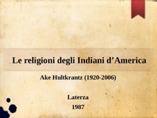 Le religioni degli Indiani