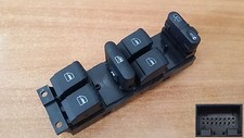PULSANTIERA PER VW GOLF 4 INTERRUTTORE VETRI ELETTRICI COMANDO ALZAVETRI BOTTON