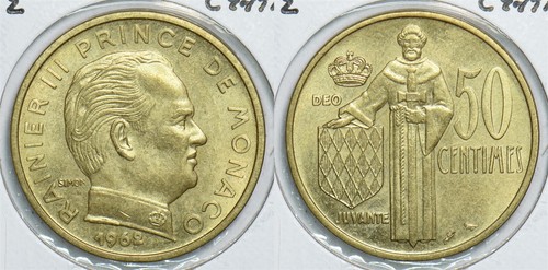 Monaco 1962 centimes 241044 - centimes,