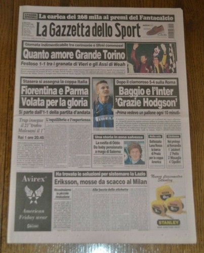 Gazzetta dello sport 105 - gazzetta, n.105