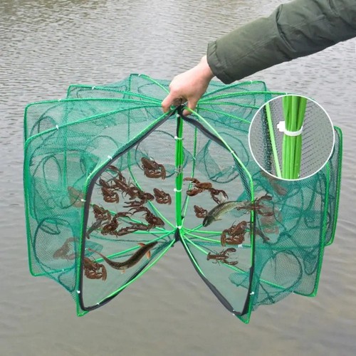 Nassa pesca pieghevole - nassa,
