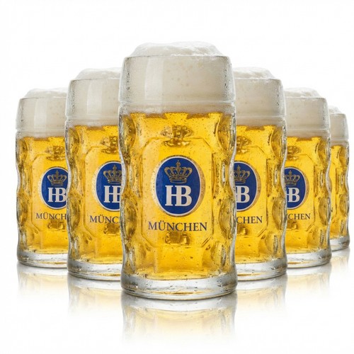 Bicchieri birra hofbräuhaus - birra,