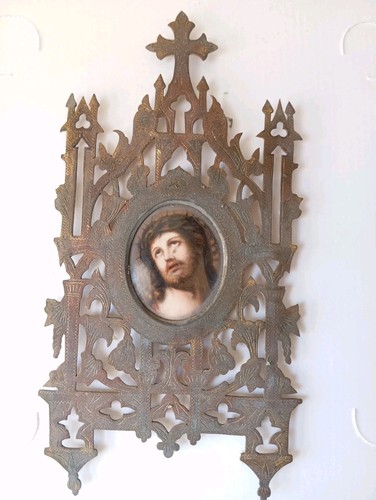 Antica icona cristo - di,