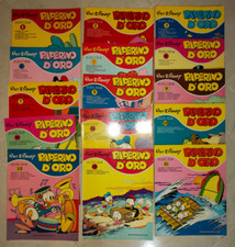 PAPERINO D'ORO Walt Disney serie completa 1/15 ed. Mondadori 1979