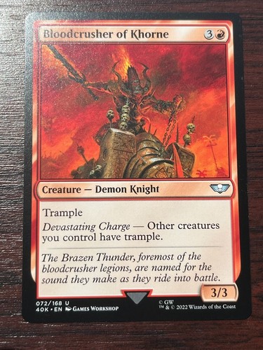 Bloodcrusher khorne - bloodcrusher,